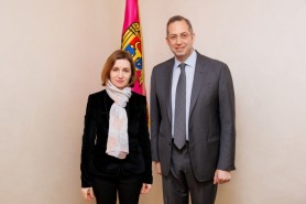 Maia Sandu a discutat cu Președintele NDI, Ambasadorul Derek Mitchell